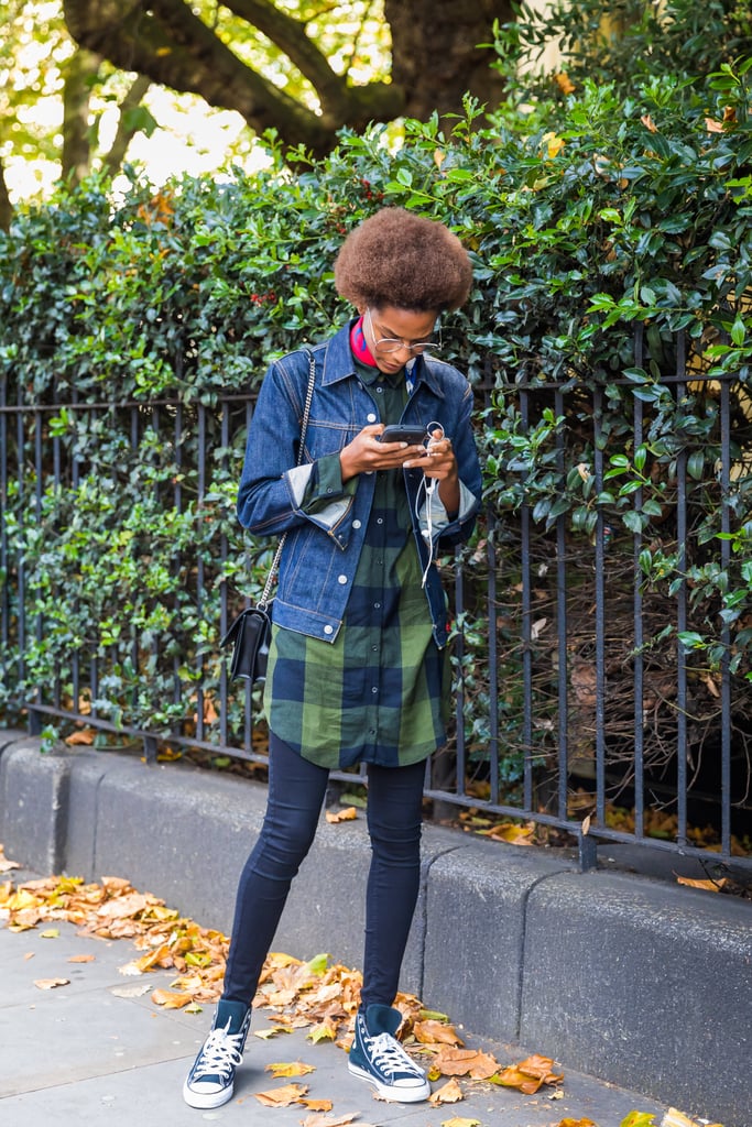 How to Style Flannel With a Denim Jacket