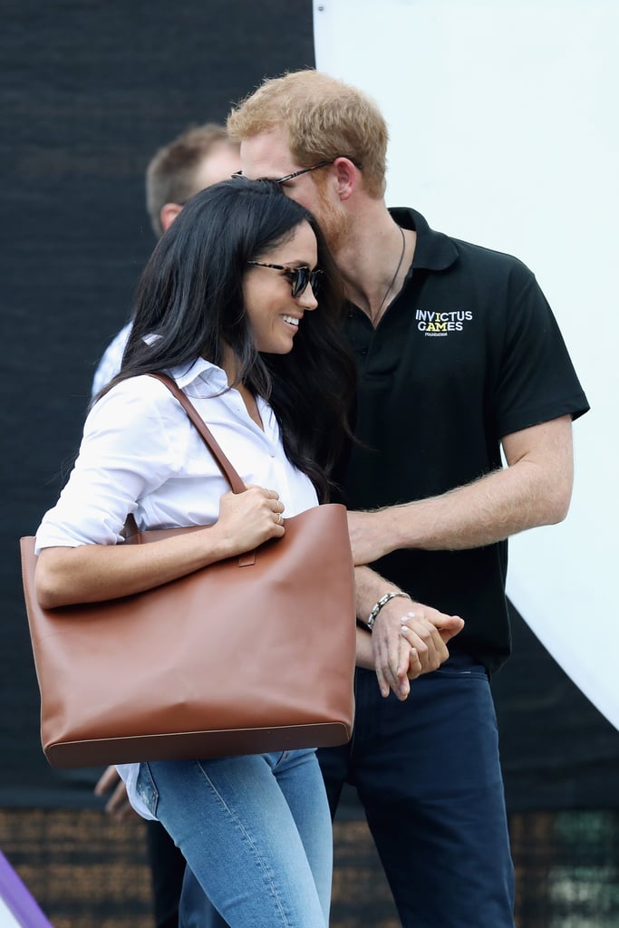 Prince Harry and Meghan Markle Holding Hands Pictures