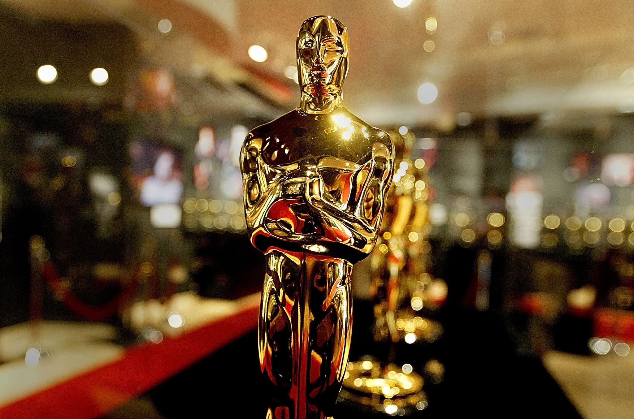 HOLLYWOOD - FEBRUARY 20:  A display case is seen full of Oscar statues February 20, 2004 in Hollywood, California. These are the Oscar statuettes that will be handed out on February 29 at the 76th Academy Awards ceremony and will be on display at the Hollywood & Highland entertainment complex.  (Photo by Carlo Allegri/Getty Images)