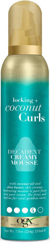 OGX Locking + Coconut Curls Decadent Creamy Mousse