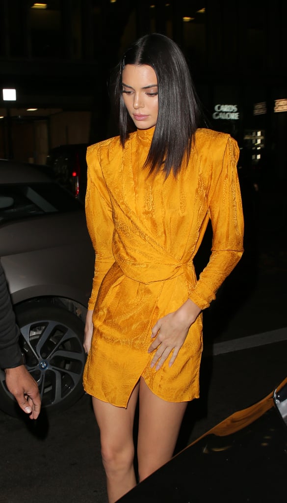 Kendall Jenner's PVC Sandals November 2018