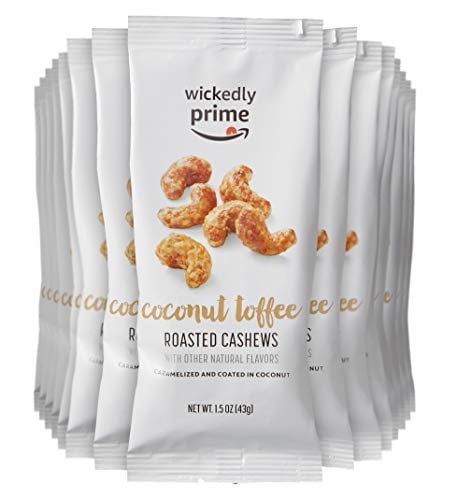 Wickedly Prime Roasted Cashews, Coconut Toffee