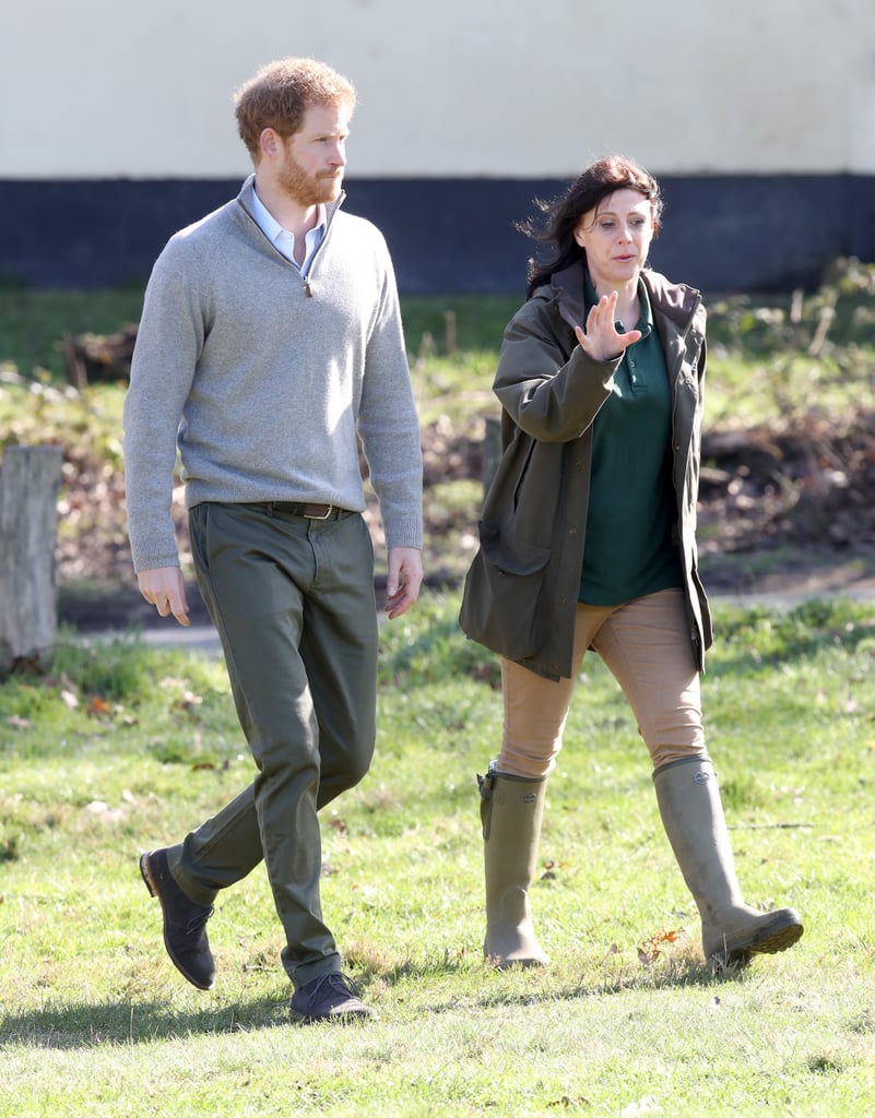 Prince Harry in Epping Forest Photos March 2017