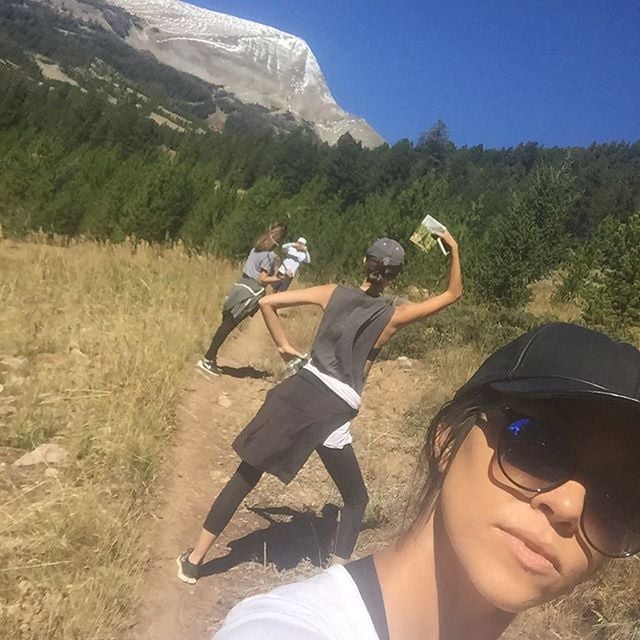 Kourtney Kardashian Montana Trip 2015 | Pictures