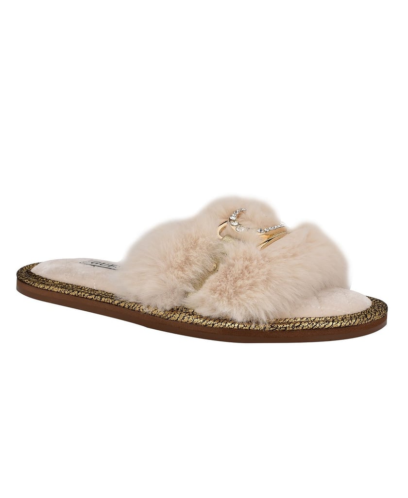 Guess Sannah Furry Sandal Slippers