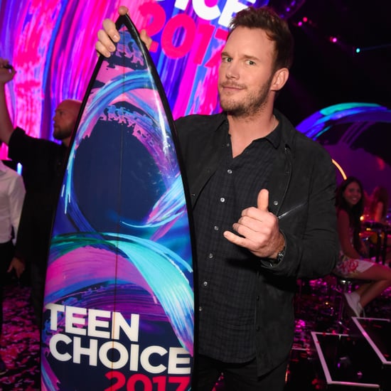 Chris Pratt at the 2017 Teen Choice Awards