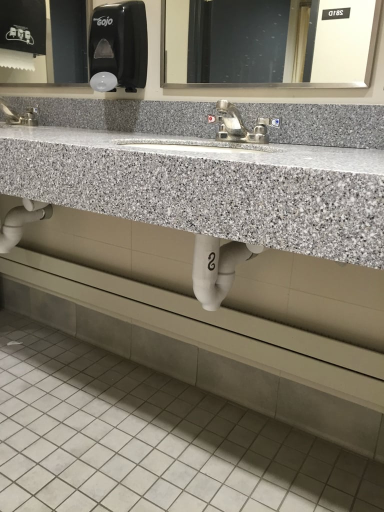 "I put this super small detail in the restroom — an opening for the chamber. No one has noticed it all year, to my knowledge."