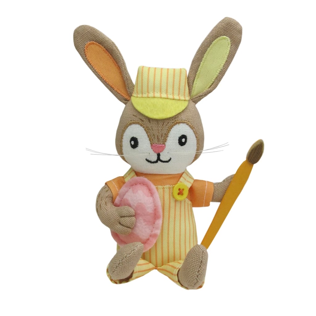Yellow Easter Bunny Figurine