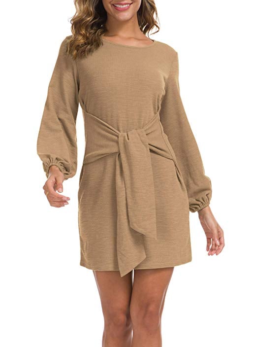 Casual shop tan dress