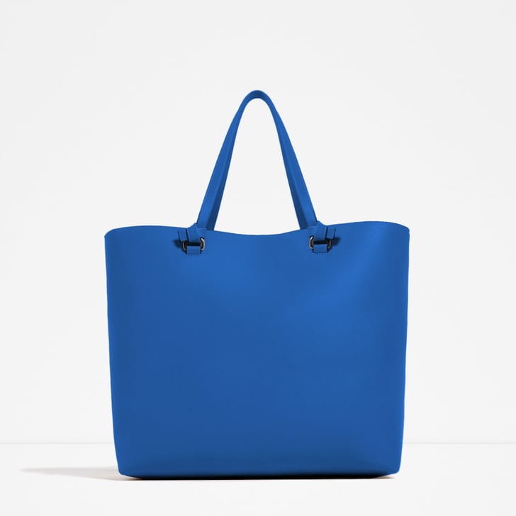 Zara Tote Bag ($16, originally $30) | Cute Work Bags | POPSUGAR Fashion ...
