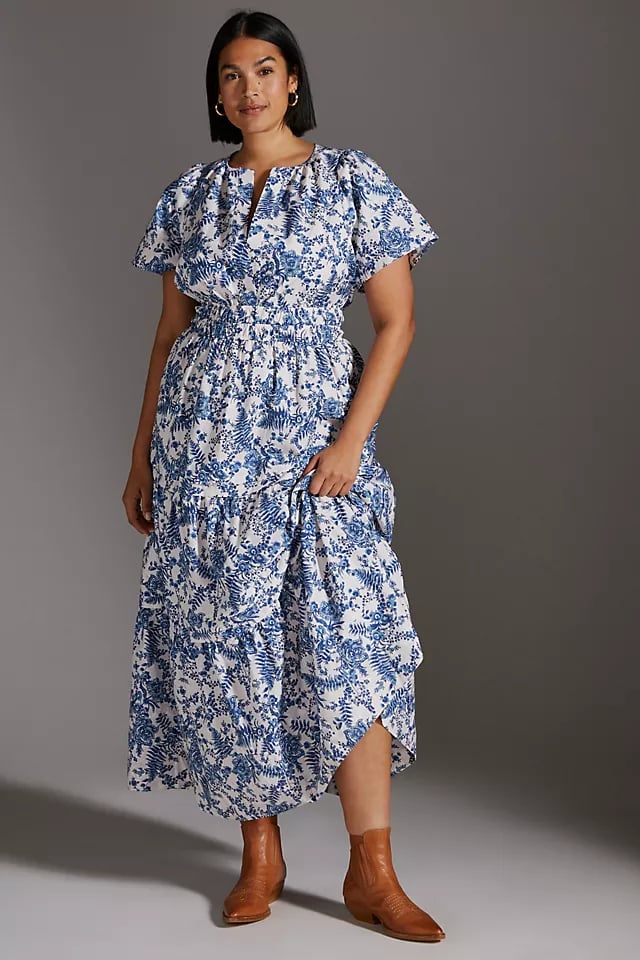 A Wardrobe Staple: Anthropologie Somerset Maxi Dress | The Best Floral ...