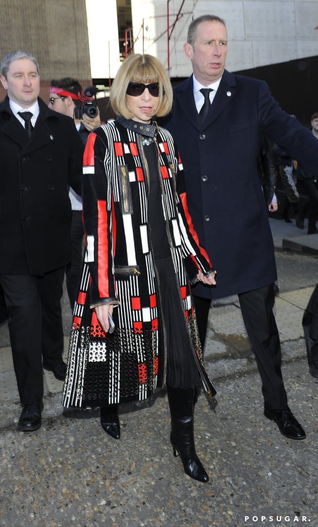 Kendall Jenner Sits Next to Anna Wintour at Fashion Show