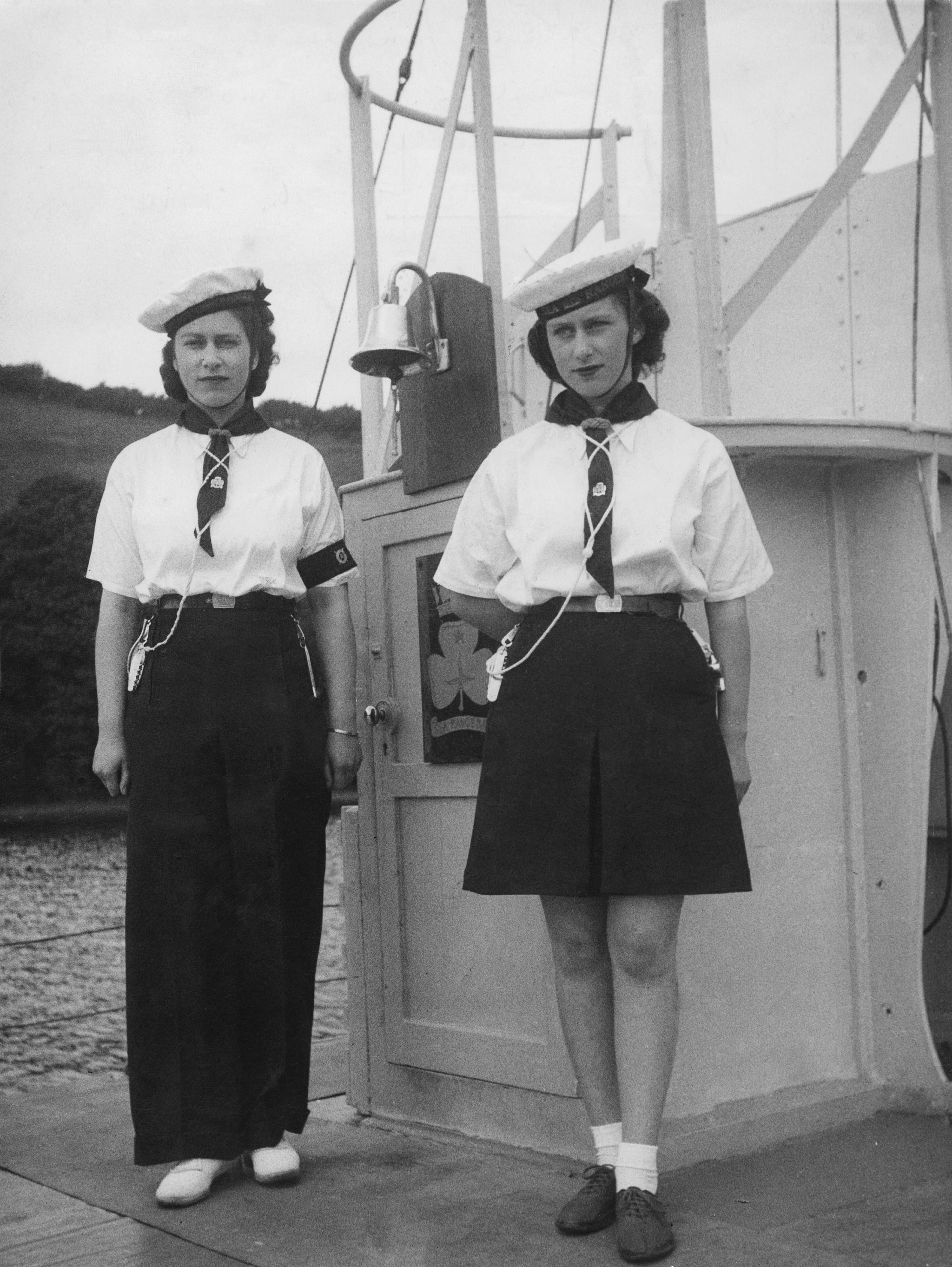 Queen Elizabeth Ii And Princess Margaret Pictures Popsugar Celebrity Australia