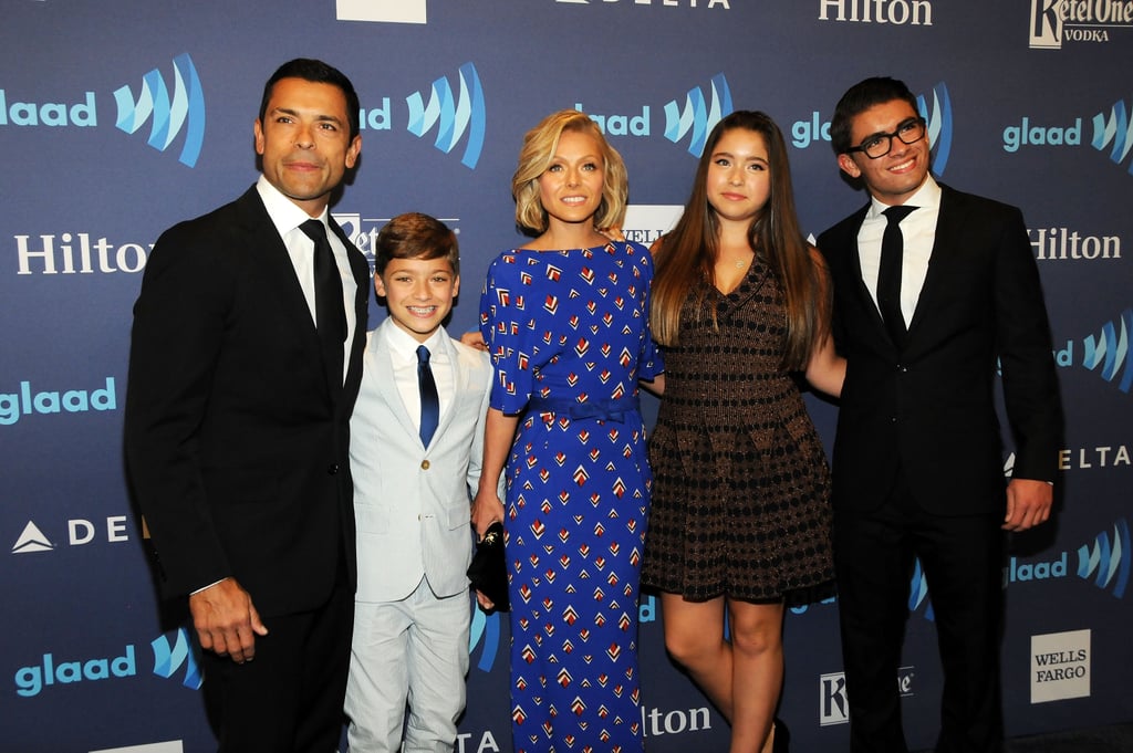 Kelly Ripa and Mark Consuelos Family Pictures
