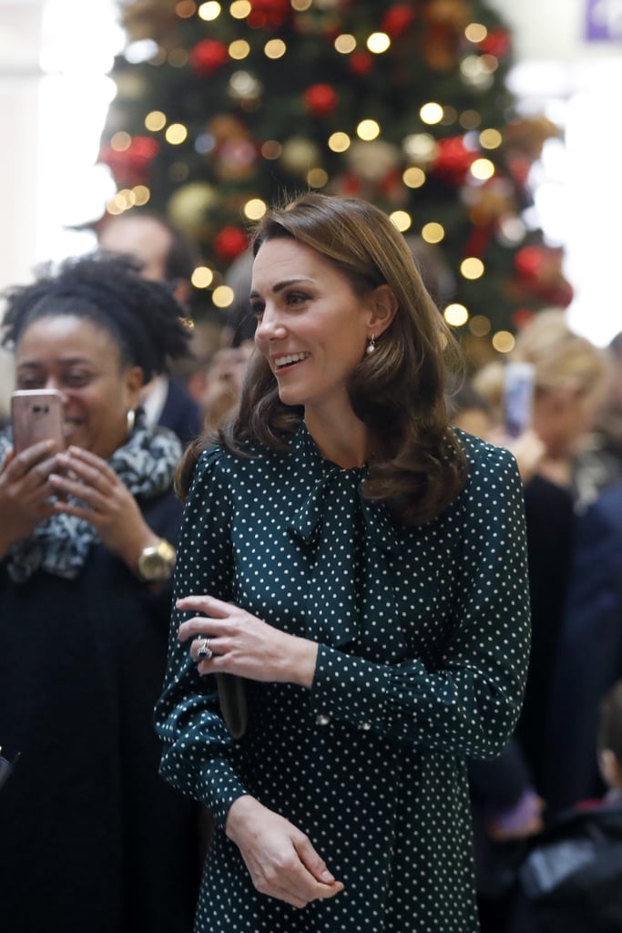 Kate Middleton Polka Dot Dress December 2018