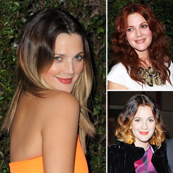 Drew Barrymore S New Hair Color And Cut Popsugar Beauty