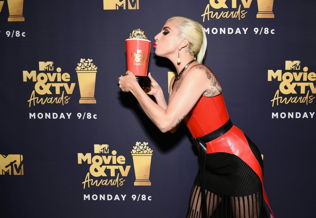 Lady Gaga at MTV Movie and TV Awards 2018