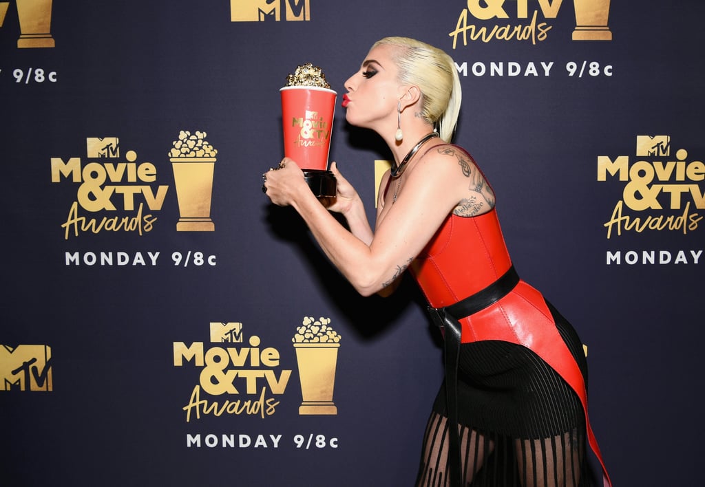 Lady Gaga at MTV TV and Movie Awards 2018