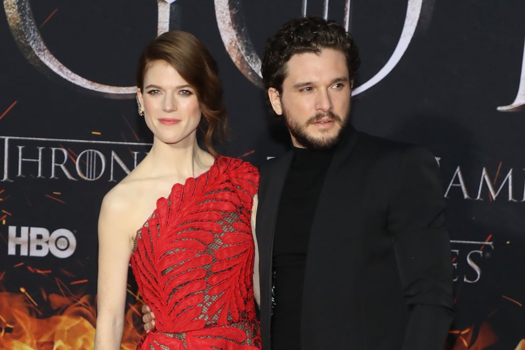 Kit Harington Rose Leslie at Game of Thrones Premiere 2019