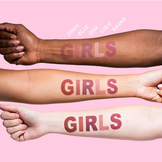 Lime Crime Girls, Girls, Girls Swatches