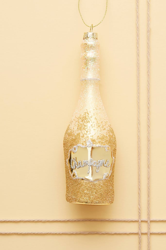 Champagne Bottle Ornament