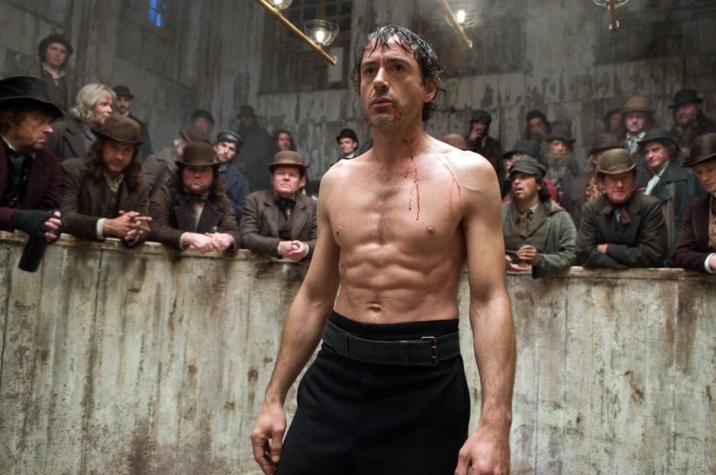 Robert Downey Jr Sherlock Holmes Hot Shirtless Guys In Movies Popsugar Entertainment Photo