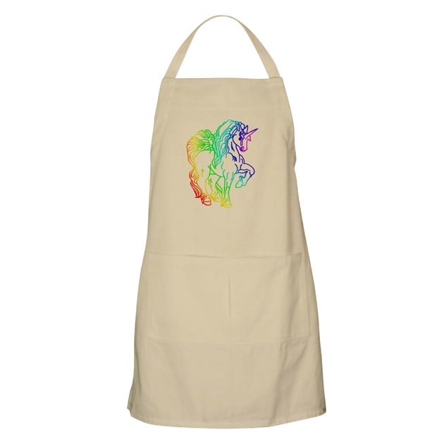 Rainbow Unicorn Apron