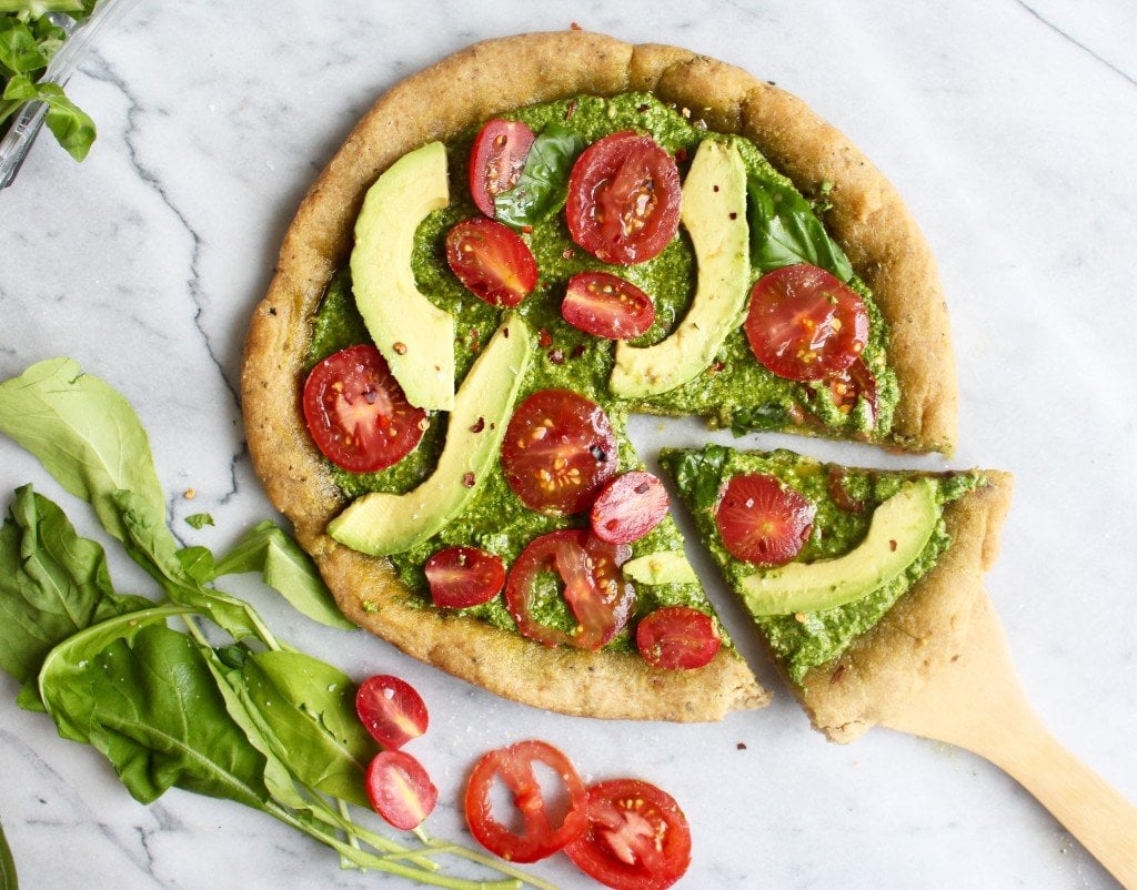Entrée: Vegan Pizza