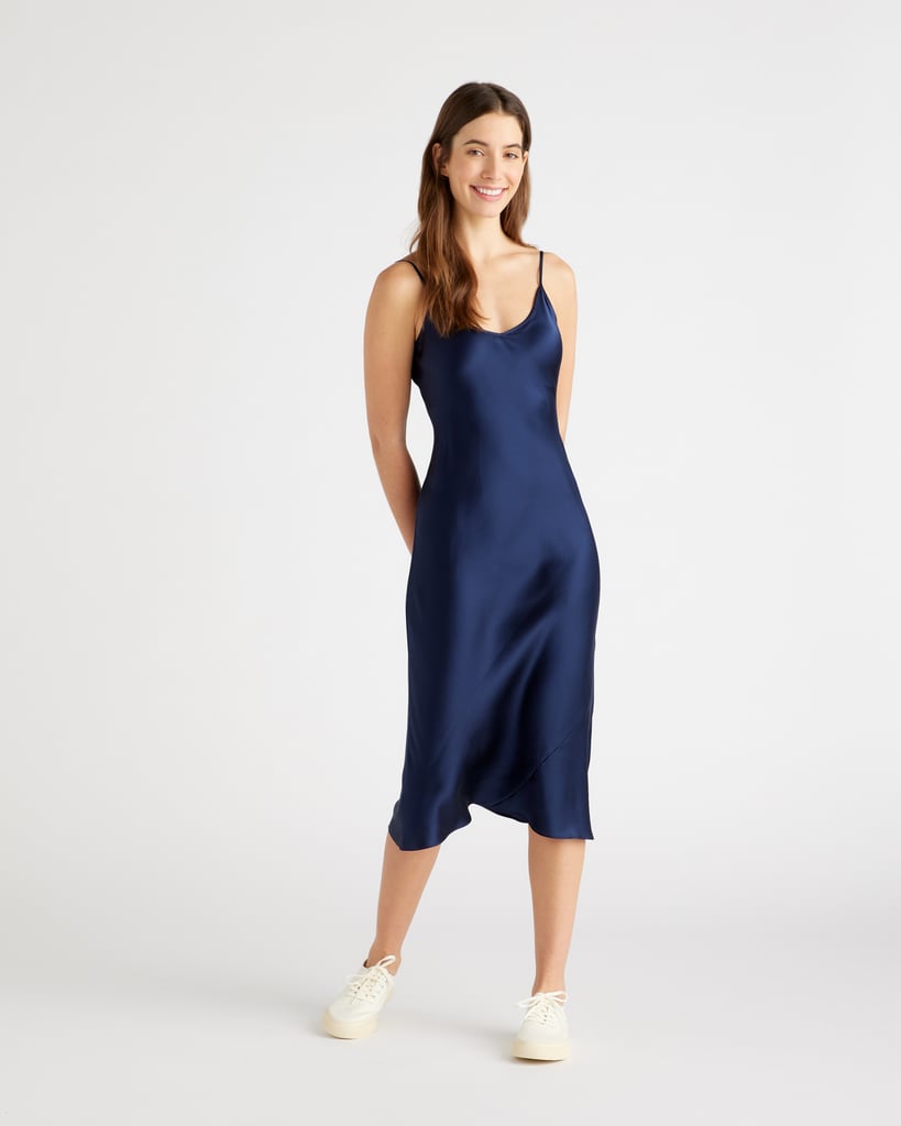 Quince Washable Silk Slip Dress
