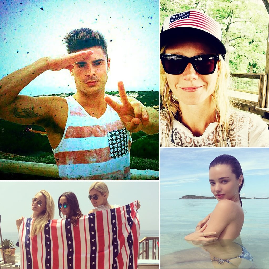 Celebrity Fourth of July Instagram Pictures 2014