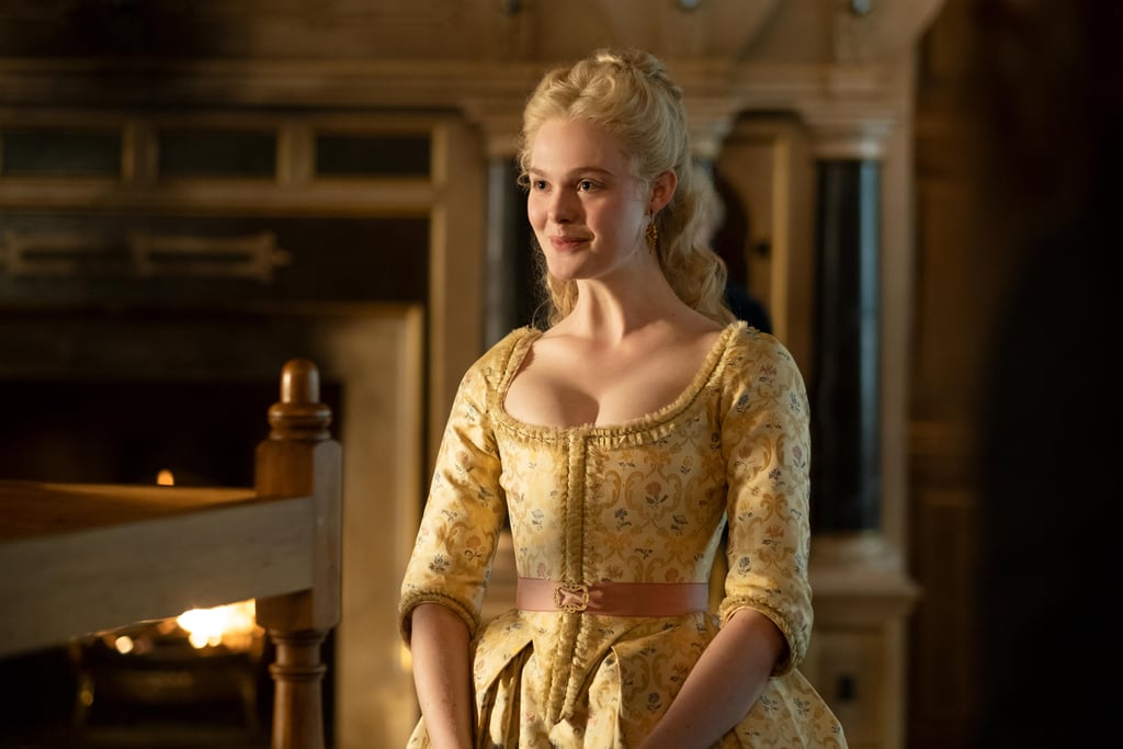 Elle Fanning's Purple Vivienne Westwood Corset Dress