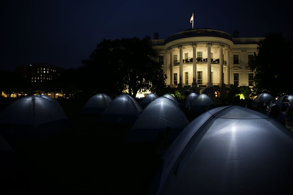 Girl Scouts at the White House