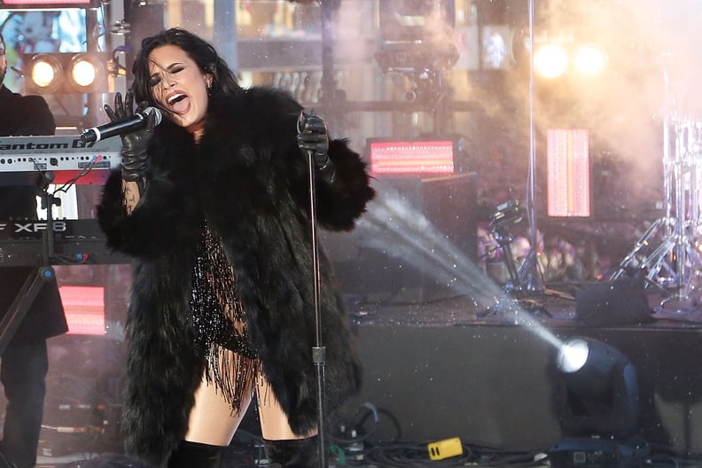 She Started the Year With a Performance in Times Square in New York City