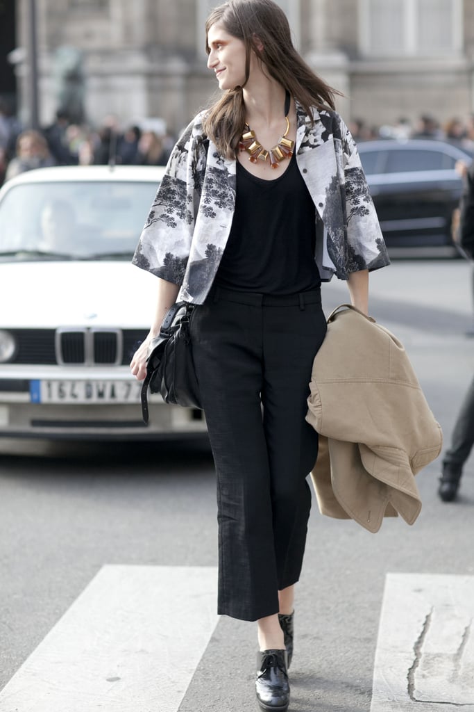 Paris Fashion Week Street Style Fall 2012