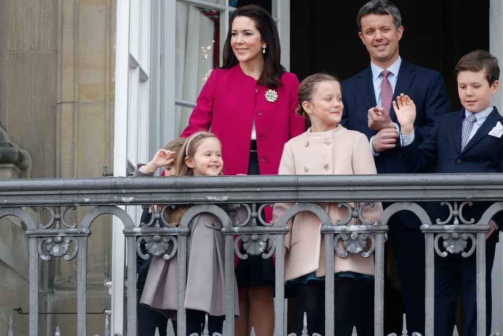 Princess Mary of Denmark's Pink Goat Coat April 2016