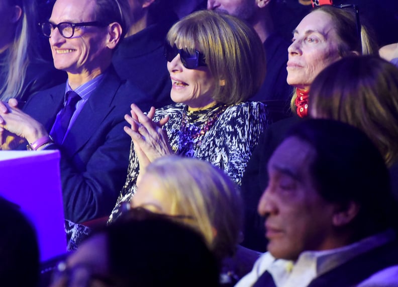 Anna Wintour in the Front Row at the Jean Paul Gaultier Show