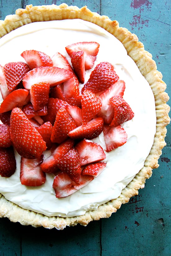 Strawberry Mascarpone Tart