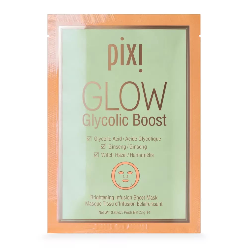 A Sheet Mask: Pixi by Petra GLOW Glycolic Boost Brightening Mask