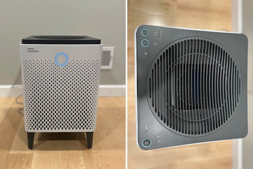 Coway Airmega 400 True HEPA Air Purifier with Smart Technology ($649)
When you're allergic to pet dander, dust, and pollen, a simple air purifier from the drugstore won't do. This Coway Airmega 400 Air Purifier is so powerful that it can capture 99.999 percent of nano-sized particles down to 0.01 microns — including the aformentioned allergens, as well as most bacteria and mold. It also has smart technology features with three modes — Auto Mode, Eco Mode, and Sleep Mode — that you can adjust based on your immediate needs. Get full details in my complete review of the Coway Airmega 400 True HEPA Air Purifier with Smart Technology.
Editor Quote: "I can say it's actually made a difference for me during allergy season and beyond. It's also pretty effective for any kind of air pollution, whether released from wildfires, factories, cars, or construction. I noticed right away that my breathing isn't as labored and I feel less congested. It's also pretty convenient to operate: I can change the settings manually based on air quality or leave it in Auto mode to do the work for me. Overall, in terms of function and ease, this air purifier actually impressed me. Most importantly, it helped alleviate my symptoms during allergy season in a way I didn't think was possible." — Jessica C. Andrews, senior style director