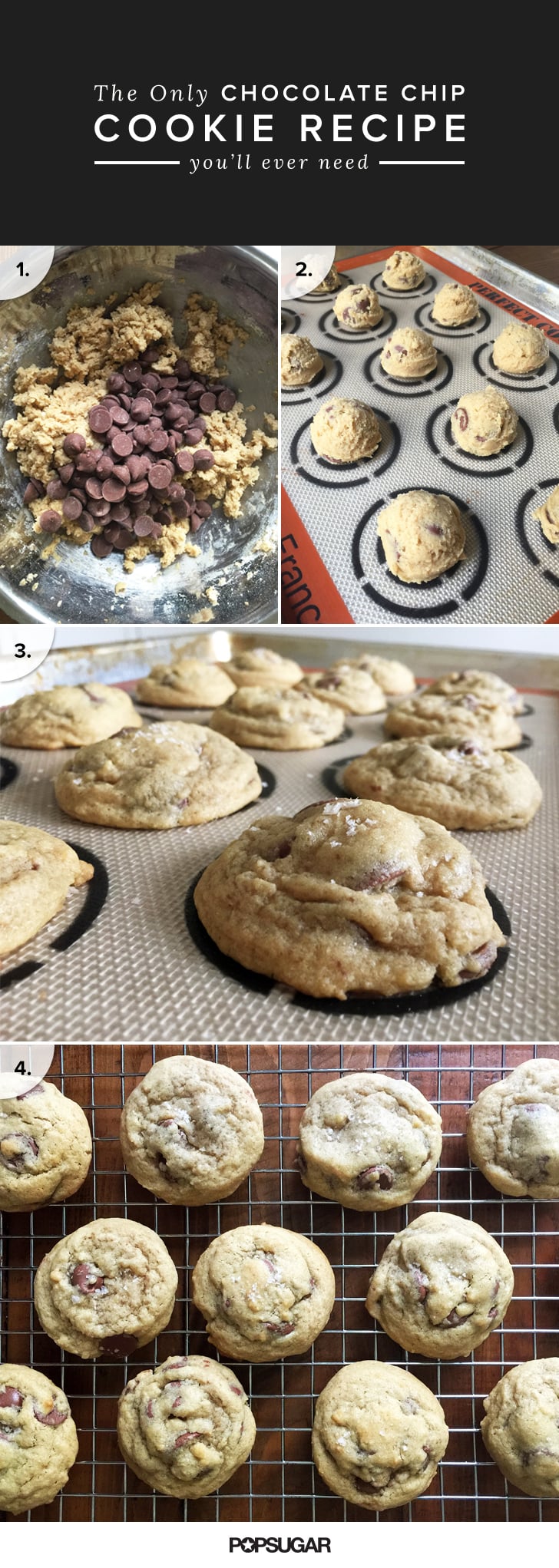 Chocolate Chip Cookies With Flake Salt