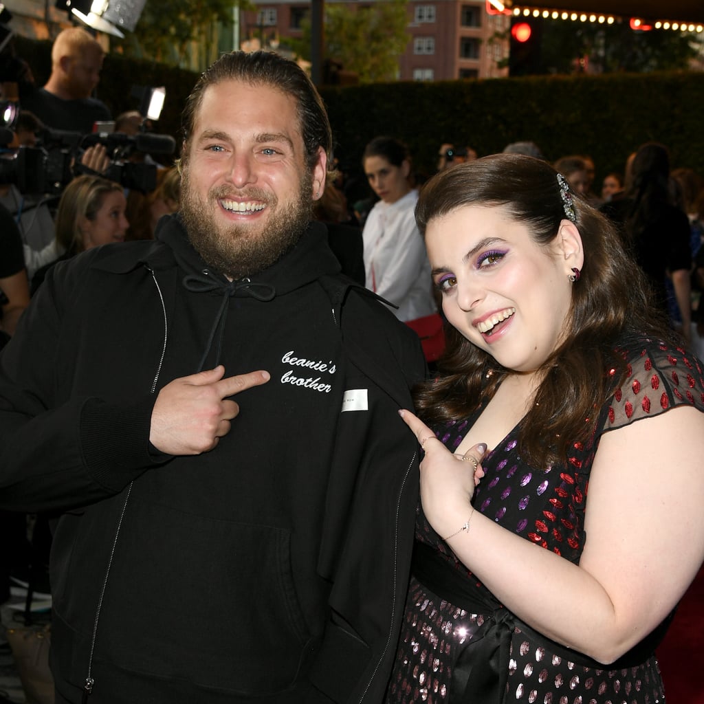 Funny Reactions To Beanie Feldstein Jonah Hill As Siblings Popsugar Celebrity