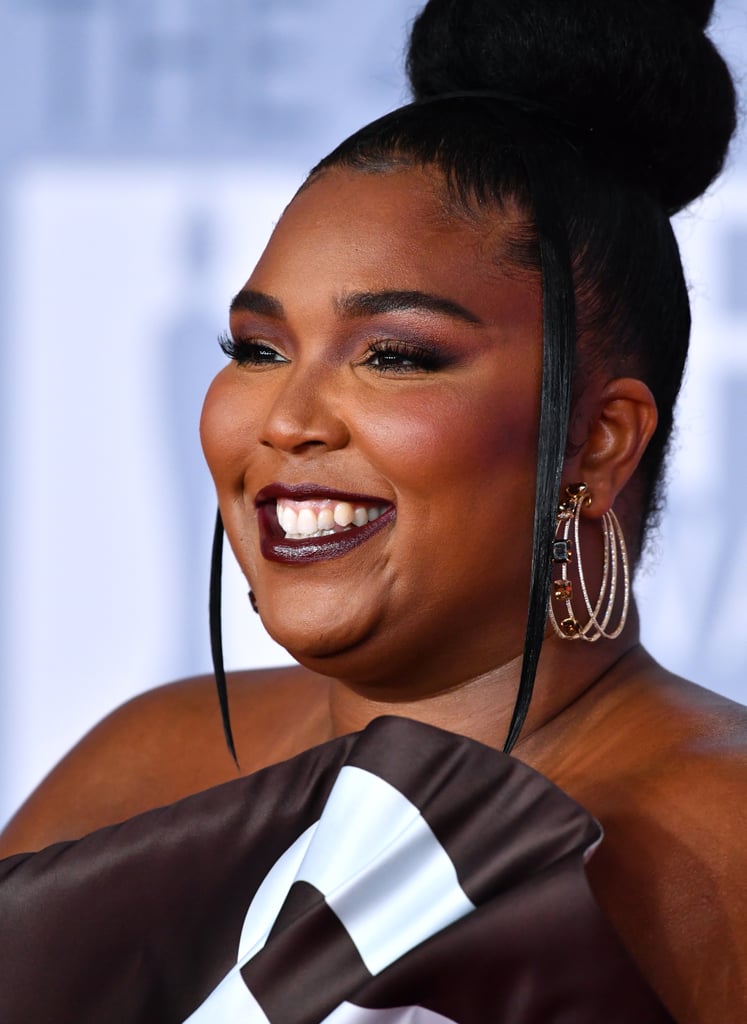 Lizzo's Moschino Hershey's Chocolate Dress on the Red Carpet