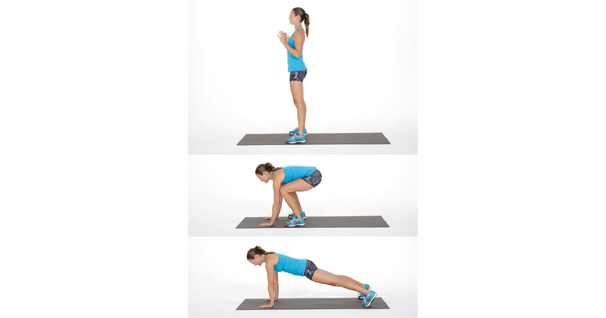 Half Burpees At Home Leg Exercises POPSUGAR Fitness UK Photo 11