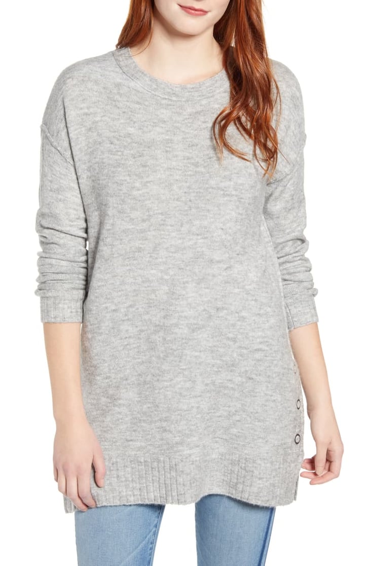 Caslon Side Snap Tunic Sweater 25 Cosy Comfy Sweaters You ll