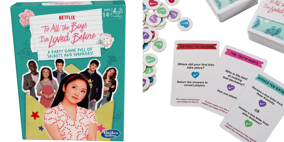  Hasbro Gaming to All The Boys I've Loved Before Board Game;  Inspired by The Netflix Original Movie; Party Game Ages 14 and Up : Toys &  Games