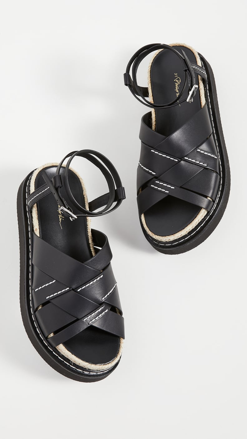 3.1 Phillip Lim Yasmine Espadrille Platform Sandals