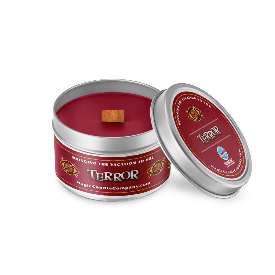 Tower of Terror-Inspired Candle