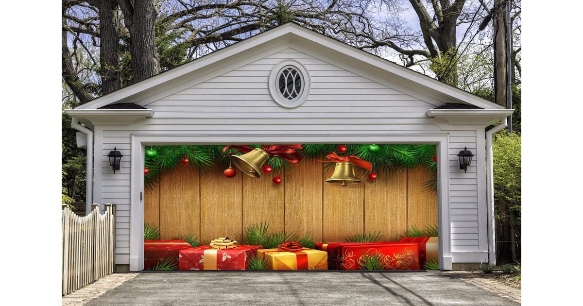 Christmas Presents Garage Door Banner Garage Christmas Banner s