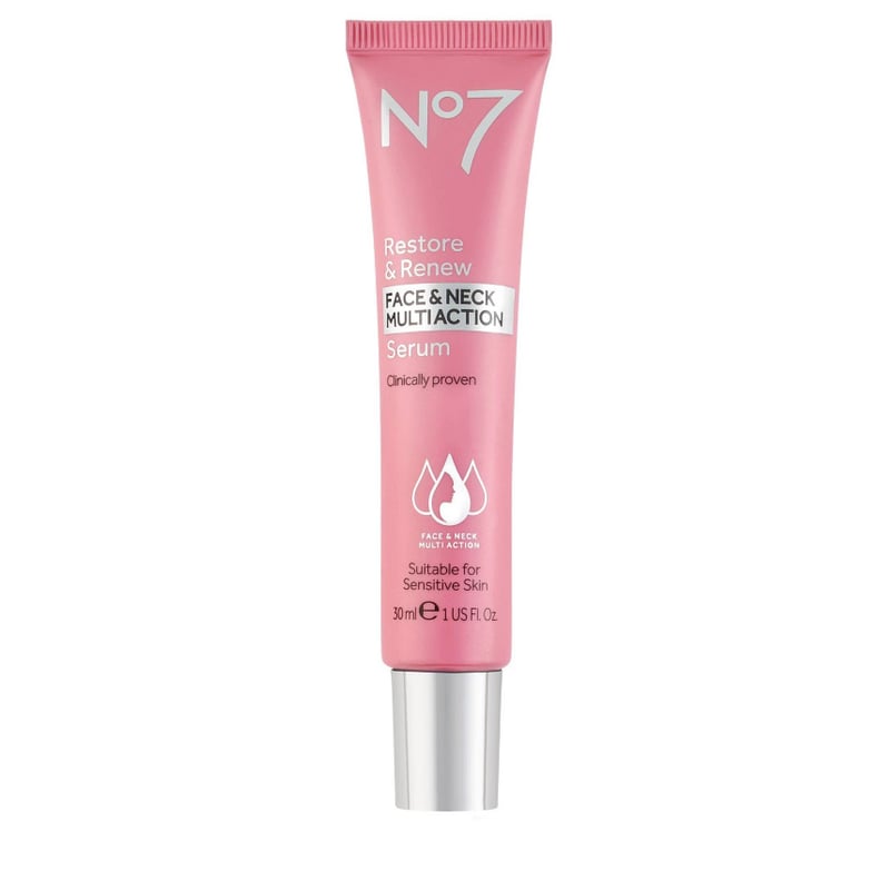 March 28: No7 Restore & Renew Face & Neck Multi Action Serum