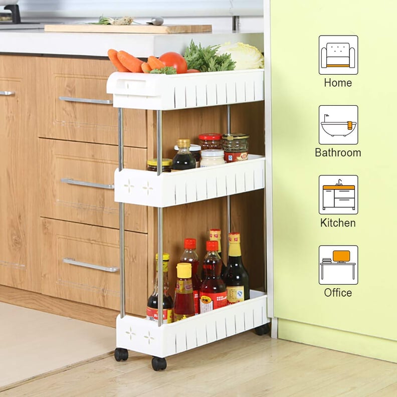 Aogist 3 Tier Slim Storage Cart